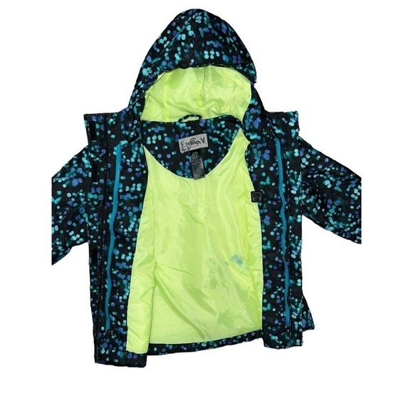 Champions kids puffer jacket polka dots XS 4-5 - Picture 1 of 5